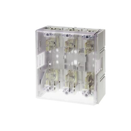 3NW7431-8HG - 3NW7431-8HG SIEMENS SENTRON, fuse holder, Class J, 3-pole, In: 400 A, Un AC: 600 V, for busbar system 8US 60..