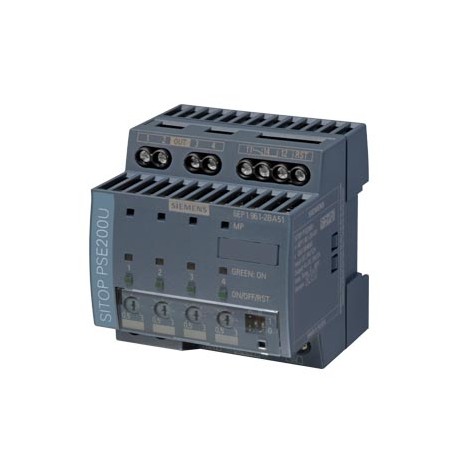 6EP1961-2BA51 - 6EP1961-2BA51 SIEMENS SITOP PSE200U 3 A NEC CLASS 2 Selectivity module 4-channel input: DC 24 V/12 A output:..
