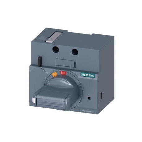 3VA9137-0EK21 - 3VA9137-0EK21 SIEMENS front mounted rotary operator standard with door interlock IEC IP30/40 accessory for: ..