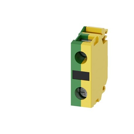 3SU1400-1DA43-1AA0 - 3SU1400-1DA43-1AA0 SIEMENS Support terminal, green/yellow, screw terminal, for front plate mounting