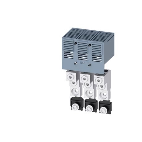 3VA9473-0JE23 - 3VA9473-0JE23 SIEMENS wire connector CU 2 cables 3 units accessory for: 3VA5/6 400/600