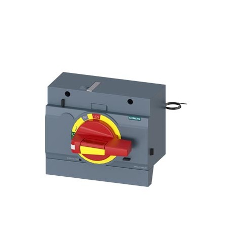 3VA9447-0EK37 - 3VA9447-0EK37 SIEMENS FRONT MOUNTED ROTARY OPERATOR EMERGENCY-OFF IP30 WITH DOOR INTERLOCKING ILLUMINATION K..