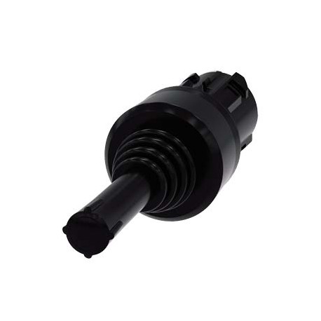 3SU1000-7AE10-0AA0 - 3SU1000-7AE10-0AA0 SIEMENS Coordinate switch, 22 mm, round, plastic, black, 4 switch positions, latching, wi..