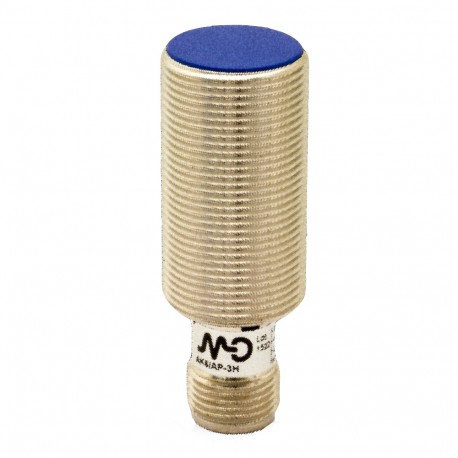 AK6/AN-3H - AK6/AN-3H MICRO DETECTORS Inductive sensor M18 short shielded NO/NPN plug M12