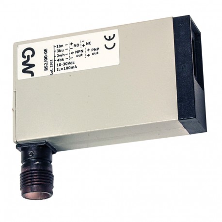 BS2/00-0E - BS2/00-0E MICRO DETECTORS Photoelectric sensor diffuse 100 mm plug M12