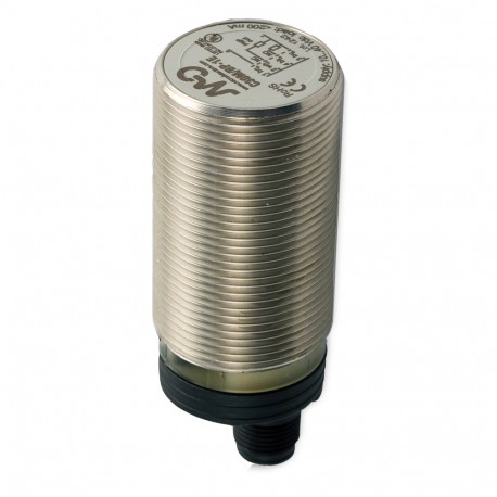 C30M/00-1E - C30M/00-1E MICRO DETECTORS Capacitive sensor M30 Inox Shielded AC 16mm NO/NC plug M12