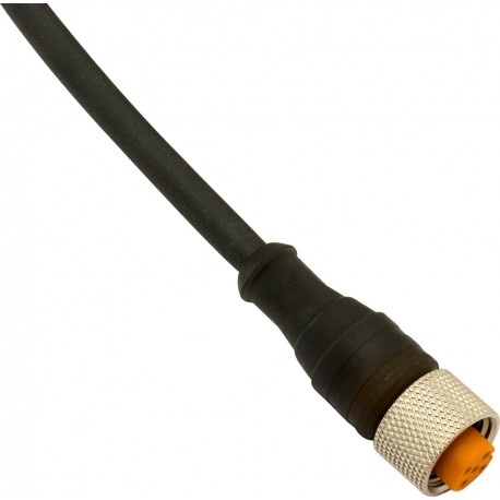 CD12M/0H-050A5 - CD12M/0H-050A5 MICRO DETECTORS Connector Female M12 Axial 5 poles, cable PUR 5m