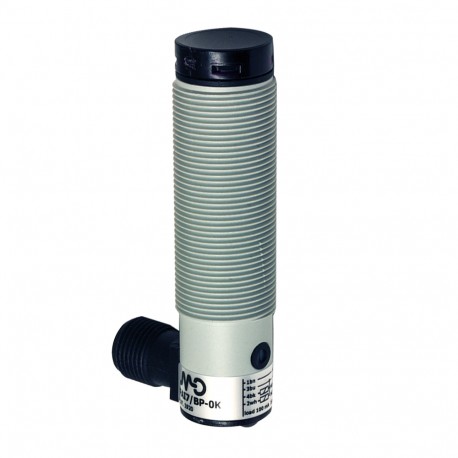 FAI7/BP-0K - FAI7/BP-0K MICRO DETECTORS Photoelectric sensor Axial diffuse 400 mm, adjustment PNP NO+NC plastic plug M12 ..