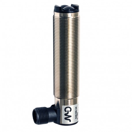 SA8/0N-1K - SA8/0N-1K MICRO DETECTORS Photoelectric sensor diffuse 1000 mm NPN metallic plug M12 90°