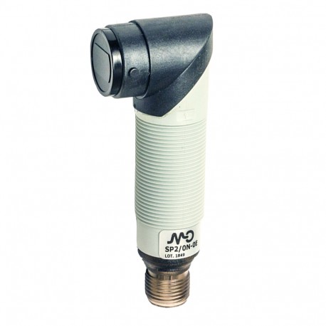 SP2/0P-0E - SP2/0P-0E MICRO DETECTORS Photoelectric sensor diffuse 100 mm PNP L/D plastic plug M12