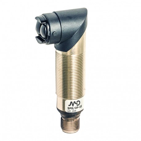 SP8/0P-1E - SP8/0P-1E MICRO DETECTORS Photoelectric sensor diffuse 800 mm PNP L/D metal with adjustment, plug M12