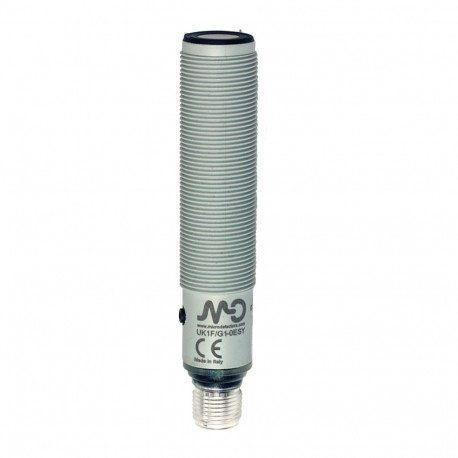 UK1F/G6-0ESY - UK1F/G6-0ESY MICRO DETECTORS Ultrasonic sensor M18 analogic 4-20 mA+ PNP NO/NC 200-2200 mm plug M12 with tea..