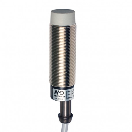 VK2/A0-2B - VK2/A0-2B MICRO DETECTORS Inductive sensor M18 unshielded NO cable 2m