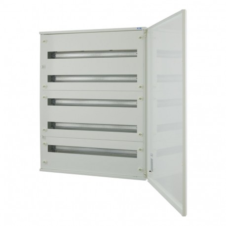 BF-O-5/165-C - BF-O-5/165-C 103092 EATON ELECTRIC Complete surface-mounted flat distribution board, white, 33 SU per row, 5..