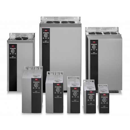 131X6128 - 131X6128 DANFOSS DRIVES VLT HVAC Basic Drive FC-101 55 KW / 75 HP, 380-480 VAC, IP20 / Chassis Backplate, RF..