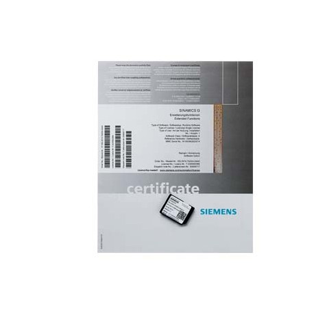 6SL3074-7AA04-0AA0 - 6SL3074-7AA04-0AA0 SIEMENS SINAMICS G120 License Extended Functions for memory card of CU250S-2 VECTOR for f..
