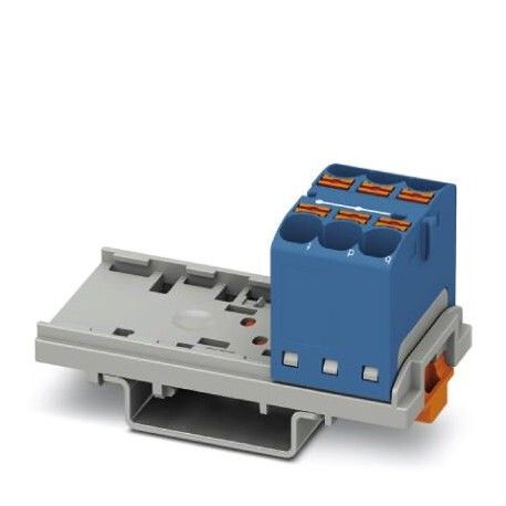 PTFIX 6X4-NS35 BU - PTFIX 6X4-NS35 BU 3273528 PHOENIX CONTACT Distribution block