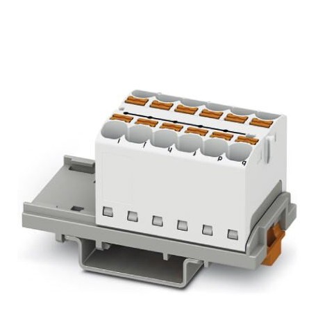 PTFIX 12X4-NS35 WH - PTFIX 12X4-NS35 WH 3273560 PHOENIX CONTACT Distribution block