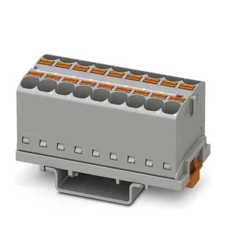 PTFIX 18X4-NS35 GY - PTFIX 18X4-NS35 GY 3273570 PHOENIX CONTACT Distribution block