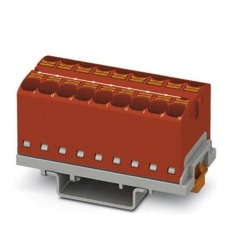 PTFIX 18X4-NS35 RD - PTFIX 18X4-NS35 RD 3273574 PHOENIX CONTACT Distribution block