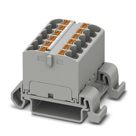 PTFIX 12X4-NS35A GY - PTFIX 12X4-NS35A GY 3273680 PHOENIX CONTACT Distribution block