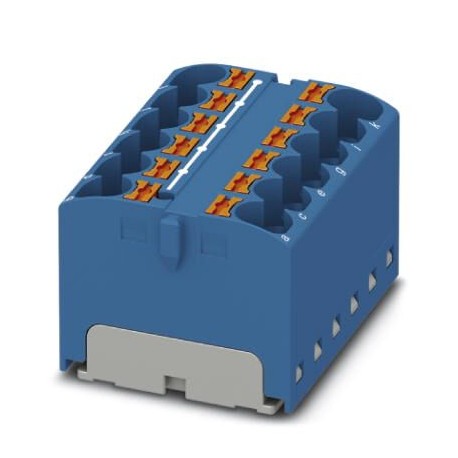 PTFIX 12X4 BU - PTFIX 12X4 BU 3273814 PHOENIX CONTACT Distribution block