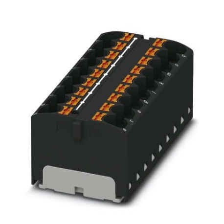 PTFIX 18X4 BK - PTFIX 18X4 BK 3273848 PHOENIX CONTACT Distribution block