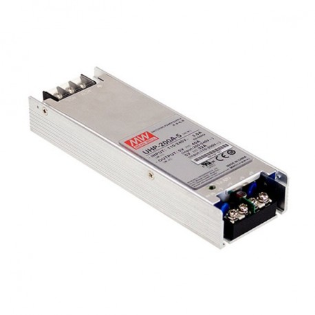 UHP-200A-5 - UHP-200A-5 MEANWELL AC-DC Single output enclosed power supply, Output 5VDC / 40A