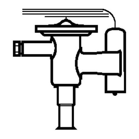 068U1908 - 068U1908 DANFOSS REFRIGERATION Thermostatic expansion valve, TUB