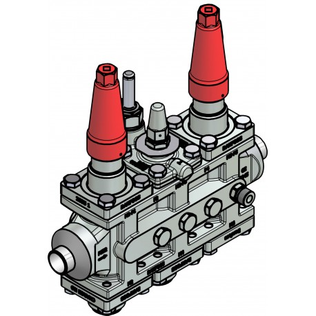 027L4151 - 027L4151 DANFOSS REFRIGERATION Valve station, ICF 25-6-90