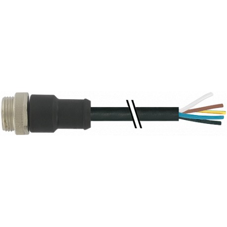 7700-A3001-UMB0500 - 7700-A3001-UMB0500 MURRELEKTRONIK Mini (7/8) 3 pole, Male (Ext.) Straight with cable PUR, UL/CSA, 3x16AWG, b..