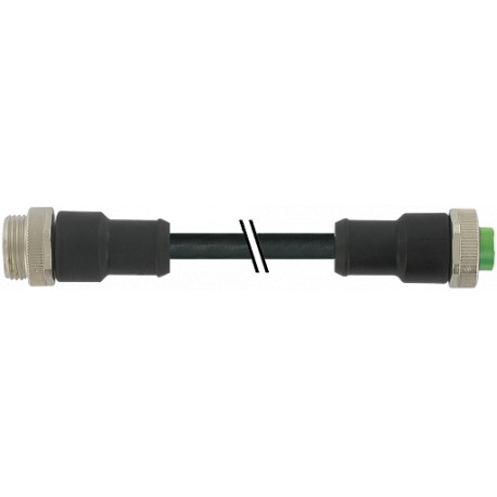 7700-A5A01-UMD1000 - 7700-A5A01-UMD1000 MURRELEKTRONIK Mini (7/8) 5 pole, Male (Ext.) Straight/Female Straight PUR, UL/CSA, 5x16A..