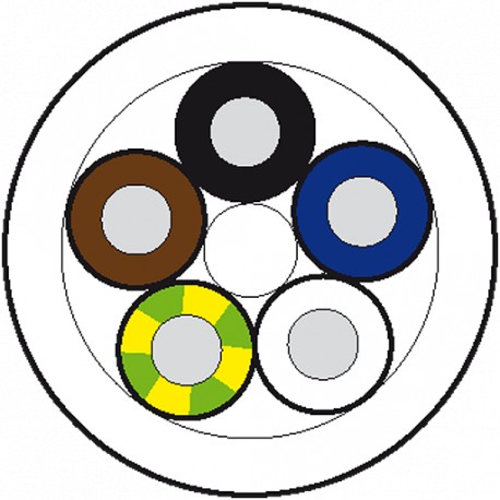 7000-C0101-6150000 - 7000-C0101-6150000 MURRELEKTRONIK Cable drum Ø 355MM PVC 5X0.34 black 100m