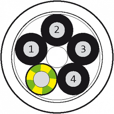 7000-C0201-5180000 - 7000-C0201-5180000 MURRELEKTRONIK Cable drum Ø 355MM PUR 5X0.75 shielded gray, 100m