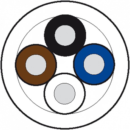 7000-C0505-7370000 - 7000-C0505-7370000 MURRELEKTRONIK Cable drum Ø 500MM PUR 4x0,5 black UL/CSA, drag chain 500m