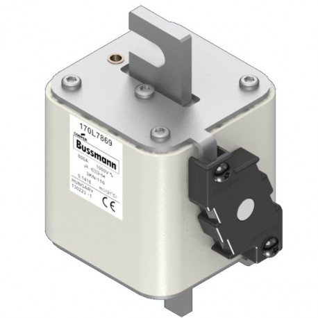 FUSE800A 1000V 3KN/110 AR - FUSE 800A 1000V 3KN/110 AR 170L7869 EATON ELECTRIC Fuse-link, high speed, 800 A, AC 1000 V, Size 3, 74 x 92 ..