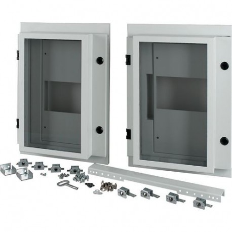 XTMP2N4WCC-H550W800 - XTMP2N4WCC-H550W800 180733 Y7-180733 EATON ELECTRIC Front cover for 2x NZM4, withdrawable, HxW 550x800mm, IP..