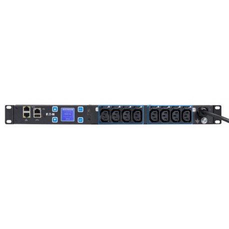 EPDU MO 1U (C20 16A 1P)C13X8 - EPDU MO 1U (C20 16A 1P)C13X8 EMOH28 EATON ELECTRIC Eaton Metered Outlet Rack PDU, 1U, Input C20, 3.84 kW max..