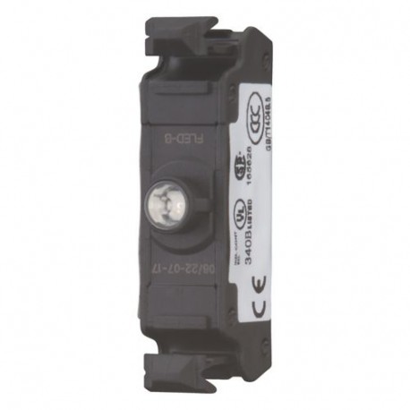 M22-FLED-B - M22-FLED-B 180796 Y7-180796 EATON ELECTRIC LED element, Flat Rear, blue, front mounting