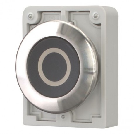 M30I-FD-S-X0 - M30I-FD-S-X0 188106 Y7-188106 EATON ELECTRIC Push-buttons, flat front, flush, momentary, black, labeled