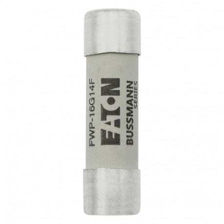 Fuse 16A 690VAC gR 14x51 - Fuse 16A 690VAC gR 14x51 FWP-16G14F EATON ELECTRIC Fuse-link, high speed, 16 A, AC 690 V, 14 x 51, gR, IEC, ..