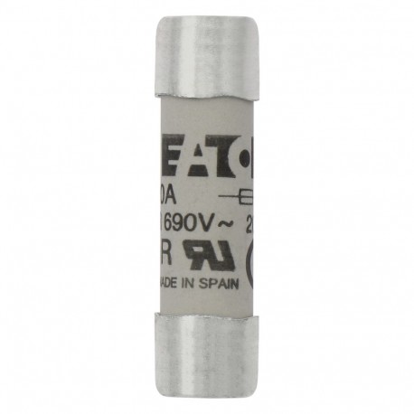 Fuse 20A 690VAC gR 10x38 - Fuse 20A 690VAC gR 10x38 FWP-20G10F EATON ELECTRIC Fuse-link, high speed, 20 A, AC 690 V, 10 x 38, gR, IEC, ..
