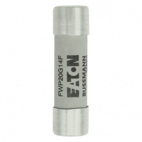 Fuse 20A 690VAC gR 14x51 - Fuse 20A 690VAC gR 14x51 FWP-20G14F EATON ELECTRIC Fuse-link, high speed, 20 A, AC 690 V, 14 x 51, gR, IEC, ..