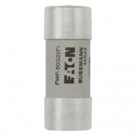 FWP-50G22FI - FWP-50G22FI EATON ELECTRIC Fuse-link, high speed, 50 A, AC 690 V, 22 x 58, gR, IEC, UL, with striker