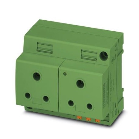 EO-D/PT/LED/DUO/GN - EO-D/PT/LED/DUO/GN 0804014 PHOENIX CONTACT Double socket