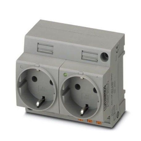 EO-CF/PT/LED/DUO - EO-CF/PT/LED/DUO 0804049 PHOENIX CONTACT Double socket