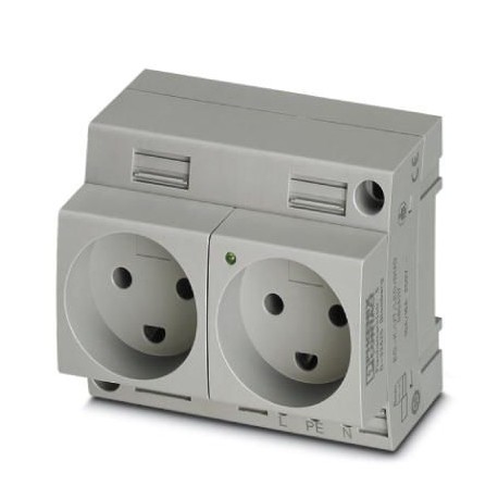 EO-K/UT/LED/DUO - EO-K/UT/LED/DUO 0804117 PHOENIX CONTACT Double socket