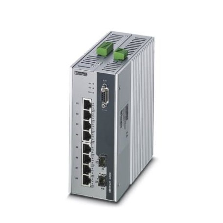 FL SWITCH 4000T-8POE-2SFP - FL SWITCH 4000T-8POE-2SFP 1026923 PHOENIX CONTACT Industrial Ethernet Switch
