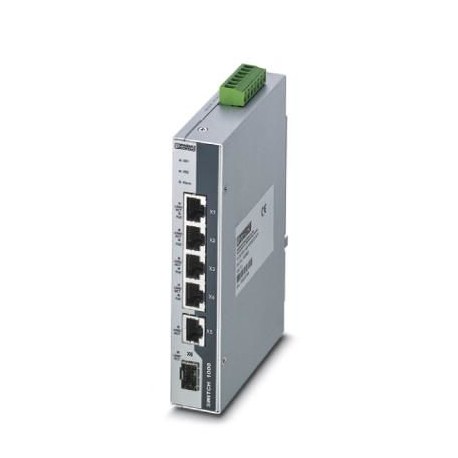 FL SWITCH 1001T-4POE-GT-SFP - FL SWITCH 1001T-4POE-GT-SFP 1026932 PHOENIX CONTACT Industrial Ethernet Switch