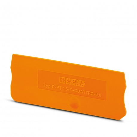 D-PT 1,5/S-QUATTRO-0,8 OG - D-PT 1,5/S-QUATTRO-0,8 OG 1029591 PHOENIX CONTACT End cover